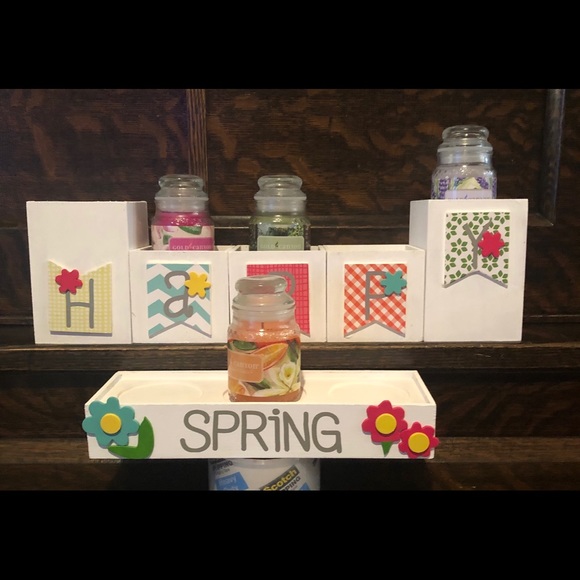 Gold Canyon Other - Spring/Summer decorative candle holder